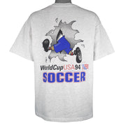 Vintage (Nutmeg) - World Cup Soccer Los Angeles USA T-Shirt 1994 X-Large Vintage Retro