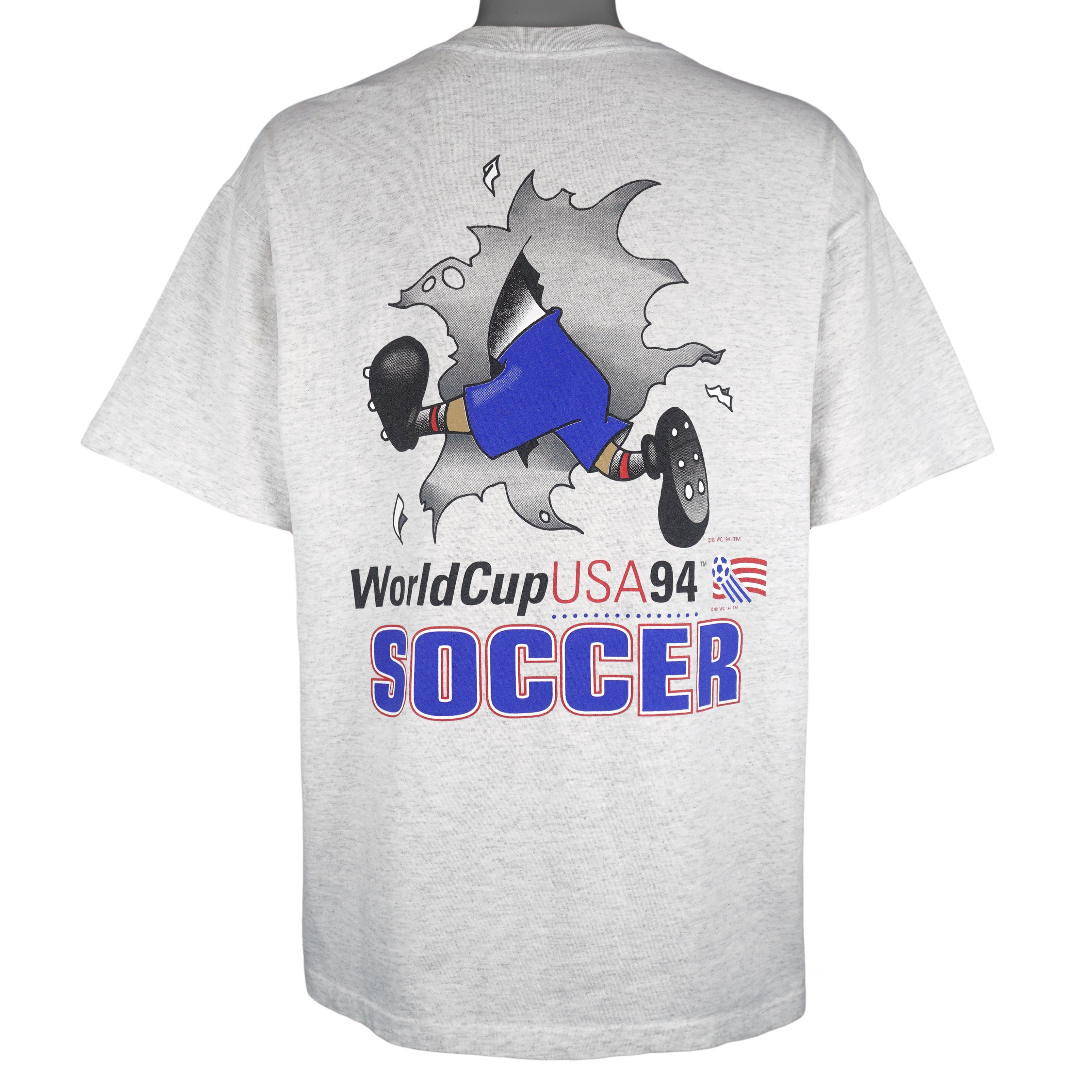 Vintage (Nutmeg) - World Cup Soccer Los Angeles USA T-Shirt 1994 X-Large Vintage Retro