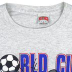 Vintage (Nutmeg) - World Cup Soccer Los Angeles USA T-Shirt 1994 X-Large Vintage Retro