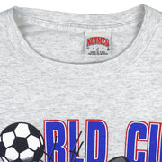 Vintage (Nutmeg) - World Cup Soccer Los Angeles USA T-Shirt 1994 X-Large Vintage Retro