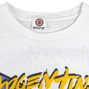 Vintage (Sportis) - Argentina World Cup Spell-Out T-Shirt 1994 X-Large Vintage Retro