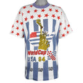 Vintage (Blackbody) - World Cup USA 94 Soccer All Over Print T-Shirt 1994 Large Vintage Retro
