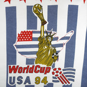 Vintage (Blackbody) - World Cup USA 94 Soccer All Over Print T-Shirt 1994 Large Vintage Retro