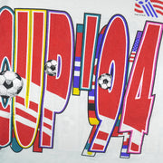 Vintage (Apex One) - World Cup USA 94 Big Spell-Out T-Shirt 1994 Large Vintage Retro