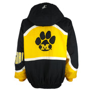 NCAA (Logo Athletic) - Missouri Tigers Embroidered Hooded Windbreaker 1990s Large