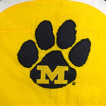 NCAA (Logo Athletic) - Missouri Tigers Embroidered Hooded Windbreaker 1990s Large