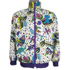 Vintage - Dolfin Zip-Up Reversible Jacket 1990s Medium Vintage Retro
