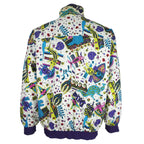 Vintage - Dolfin Zip-Up Reversible Jacket 1990s Medium Vintage Retro