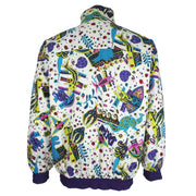 Vintage - Dolfin Zip-Up Reversible Jacket 1990s Medium Vintage Retro