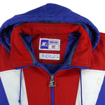 Starter - New York Giants Embroidered Hooded Windbreaker 1990s X-Large Vintage Retro Football