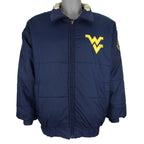 NCAA (Pro Player) - West Virginia Reversable Jacket 1990s Medium Vintage Retro