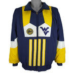 NCAA (Pro Player) - West Virginia Reversable Jacket 1990s Medium Vintage Retro