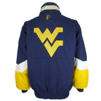 NCAA (Pro Player) - West Virginia Reversable Jacket 1990s Medium Vintage Retro