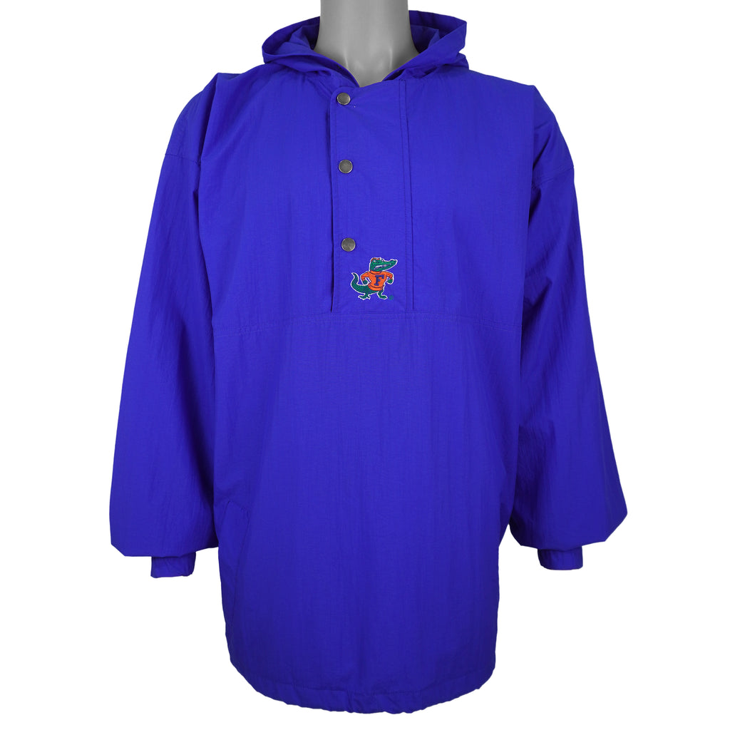 NCAA (The Game) - Florida Gators Hooded Windbreaker 1990s Large Vintage Retro