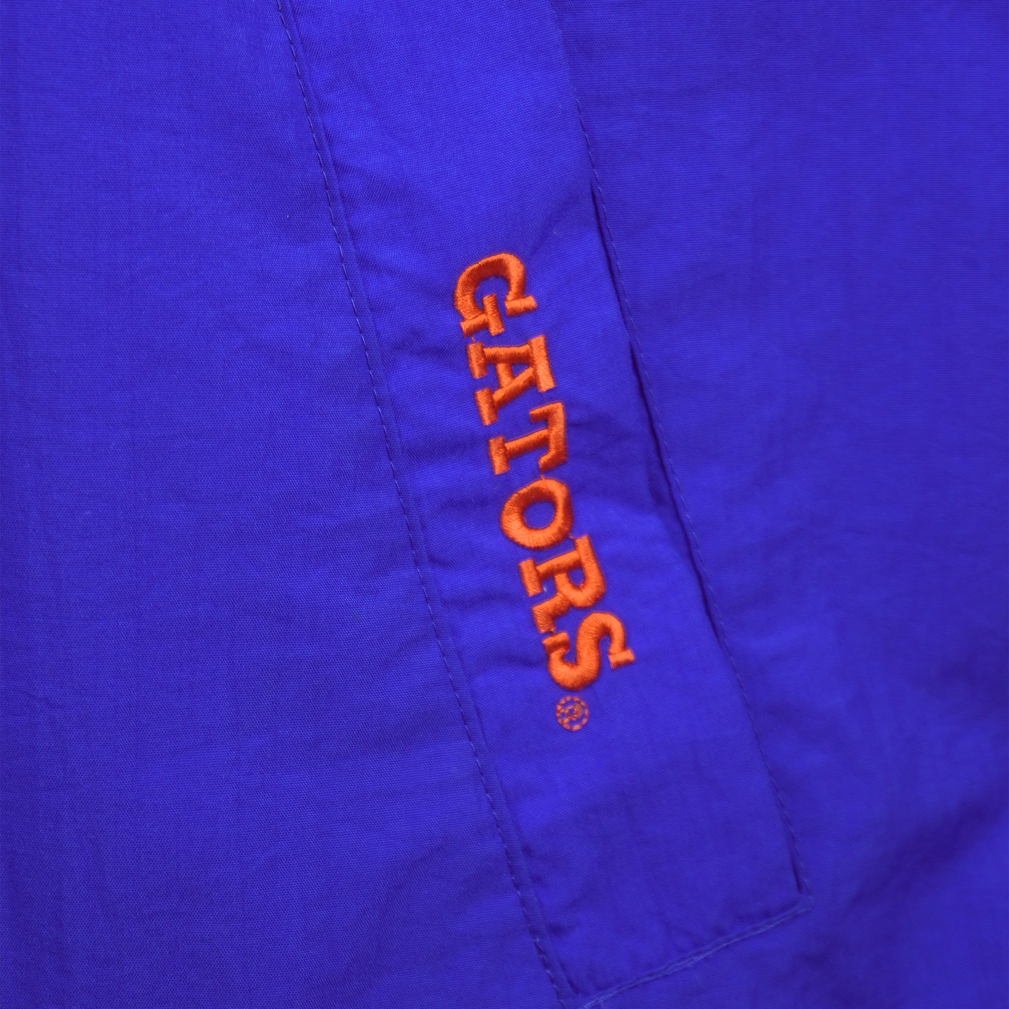 NCAA (The Game) - Florida Gators Hooded Windbreaker 1990s Large Vintage Retro