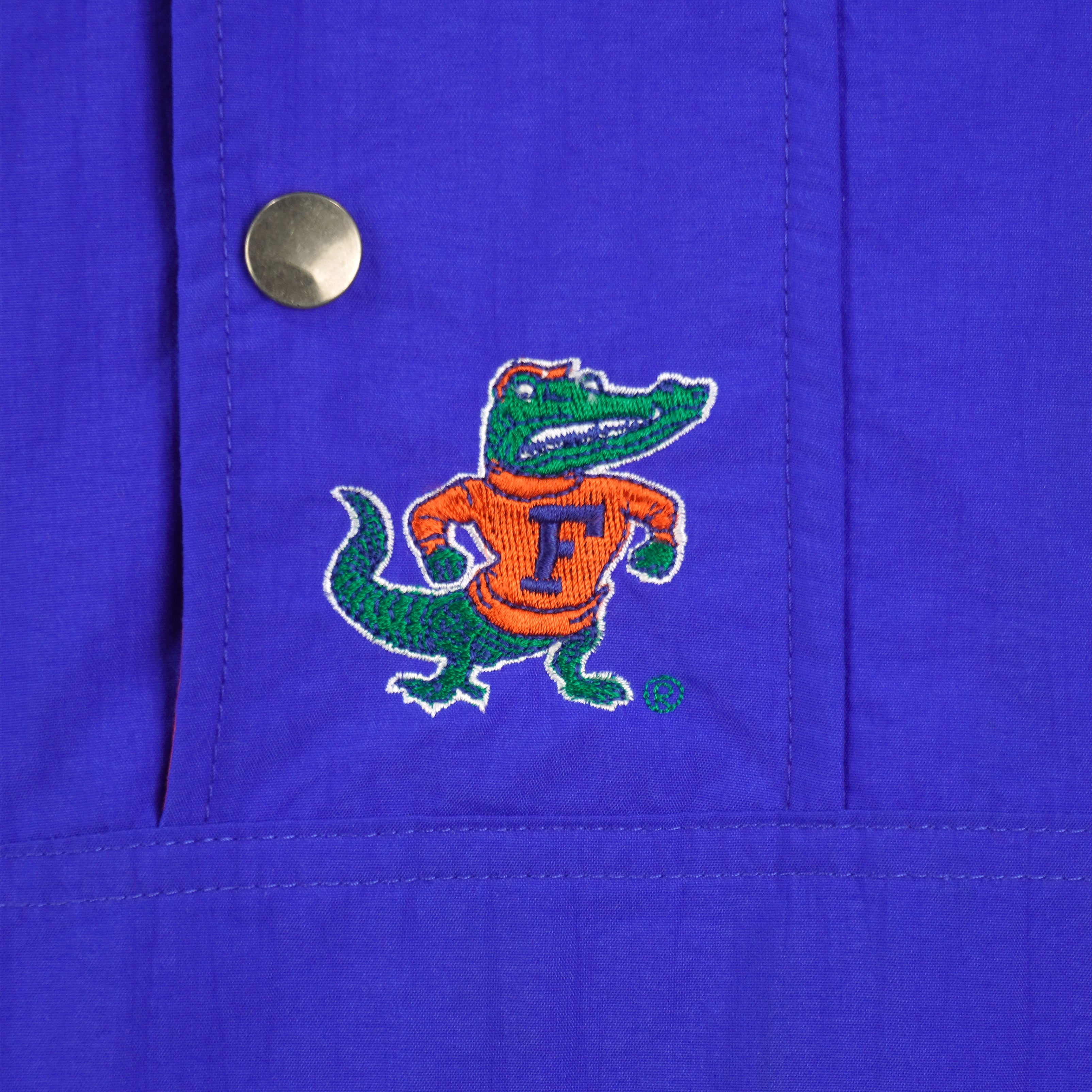 NCAA (The Game) - Florida Gators Hooded Windbreaker 1990s Large Vintage Retro