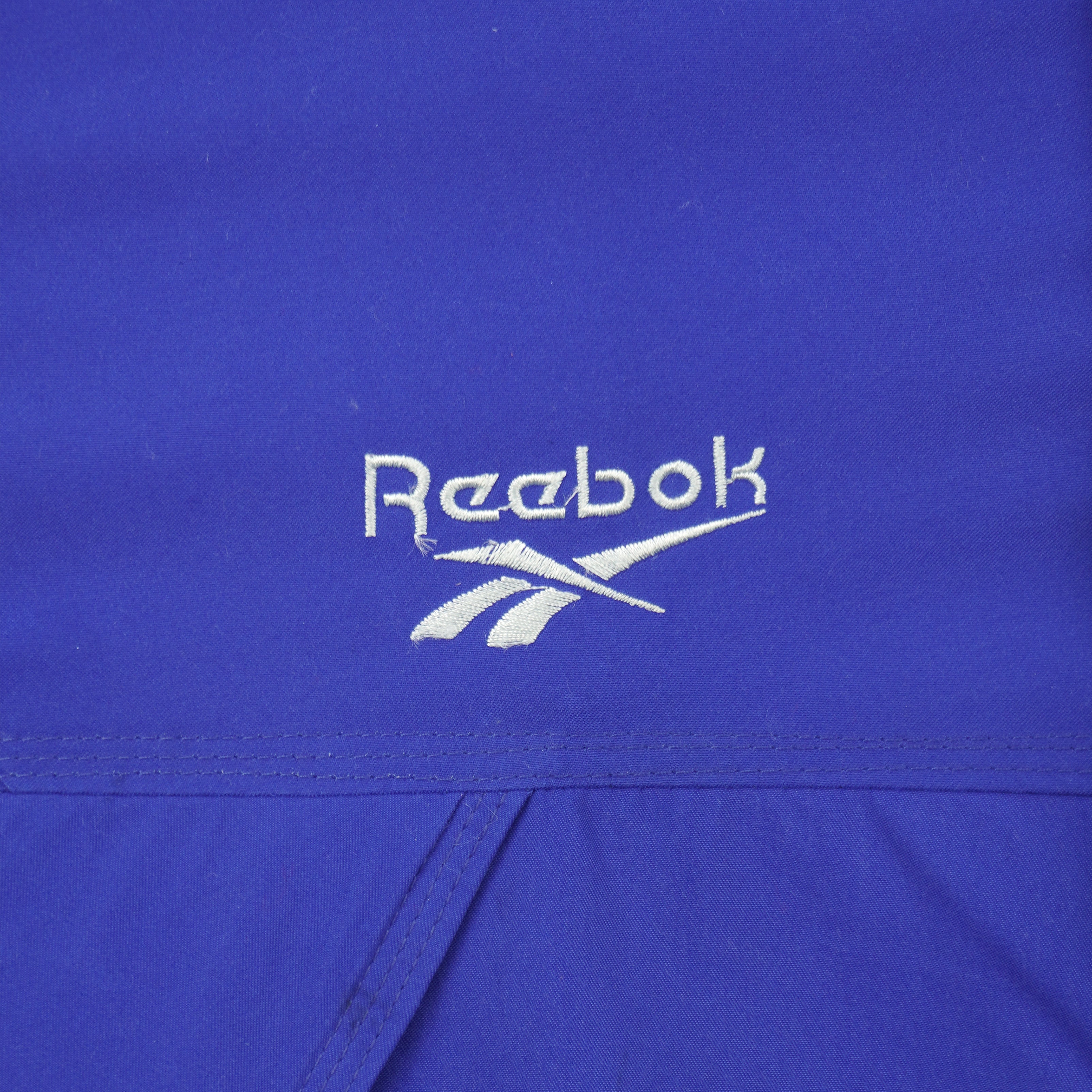 Reebok (Pro Line) - Detroit Lions Long Puffer Jacket 1990s X-Large Vintage Retro Football