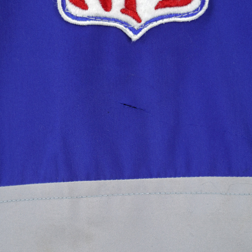 Reebok (Pro Line) - Detroit Lions Long Puffer Jacket 1990s X-Large Vintage Retro Football