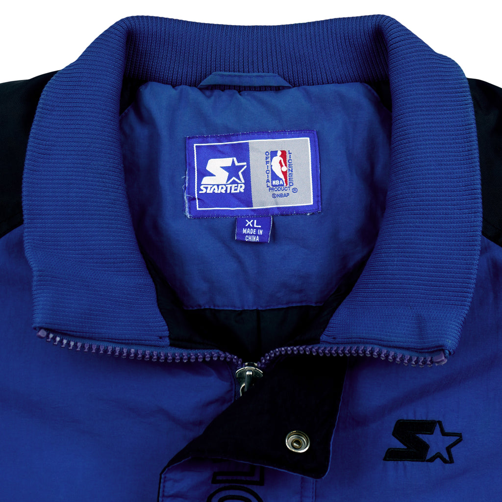 Starter - Minnesota Timberwolves 1/4 Zip Pullover 1990s X-Large
