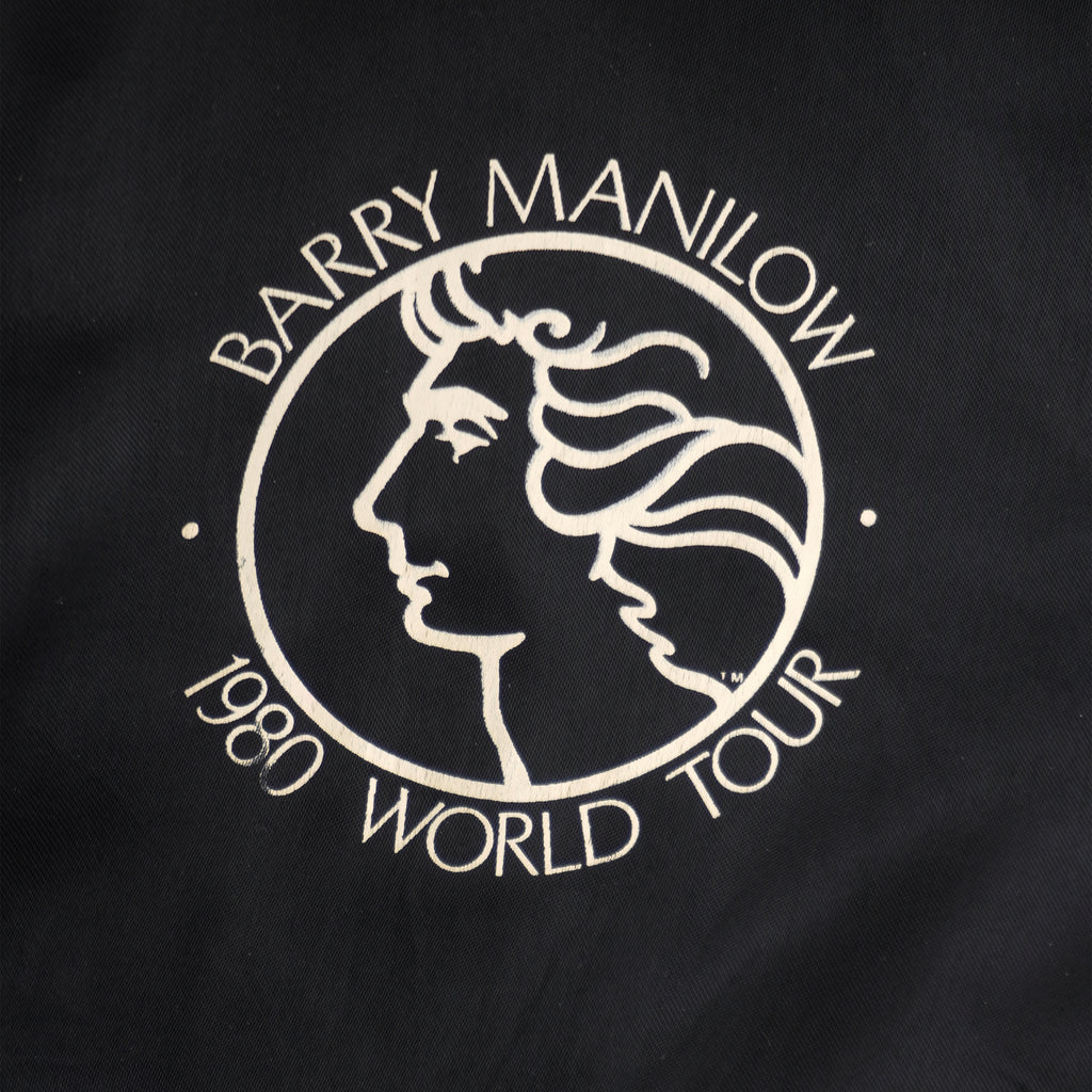 Vintage (Aristo Jac) - Barry Manilow World Tour Satin Jacket 1980 Small Vintage Retro