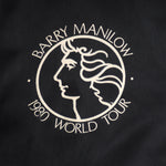 Vintage (Aristo Jac) - Barry Manilow World Tour Satin Jacket 1980 Small Vintage Retro