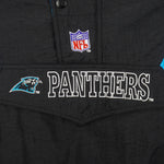 Starter - Carolina Panthers 1/2 Zip Hooded Jacket 1990s Medium Vintage Retro Football
