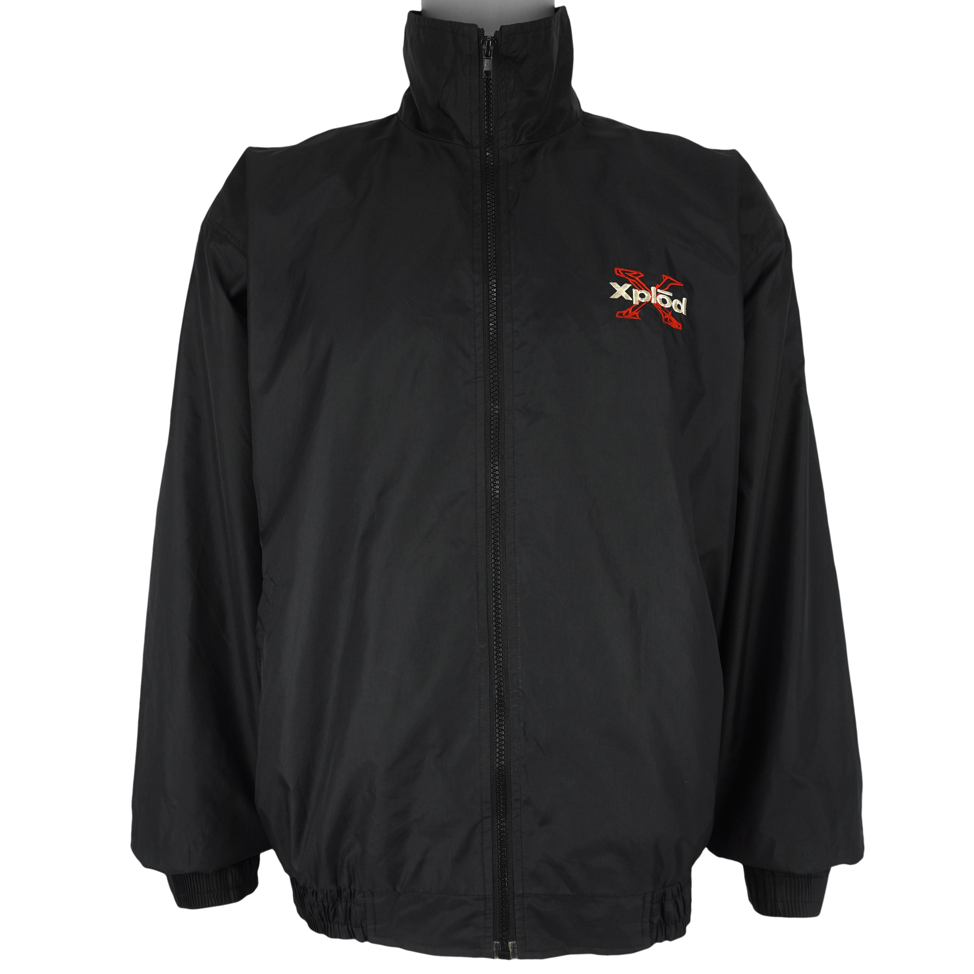 Vintage - Sony Xplod Spell-Out Zip-Up Windbreaker 1990s X-Large Vintage Retro