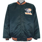 NCAA - Virginia Cavaliers Button Up Satin Jacket 1990s X-Large Vintage Retro