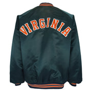 NCAA - Virginia Cavaliers Button Up Satin Jacket 1990s X-Large Vintage Retro