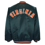 NCAA (Chalk Line) - Virginia Cavaliers Button Up Satin Jacket 1990s X-Large