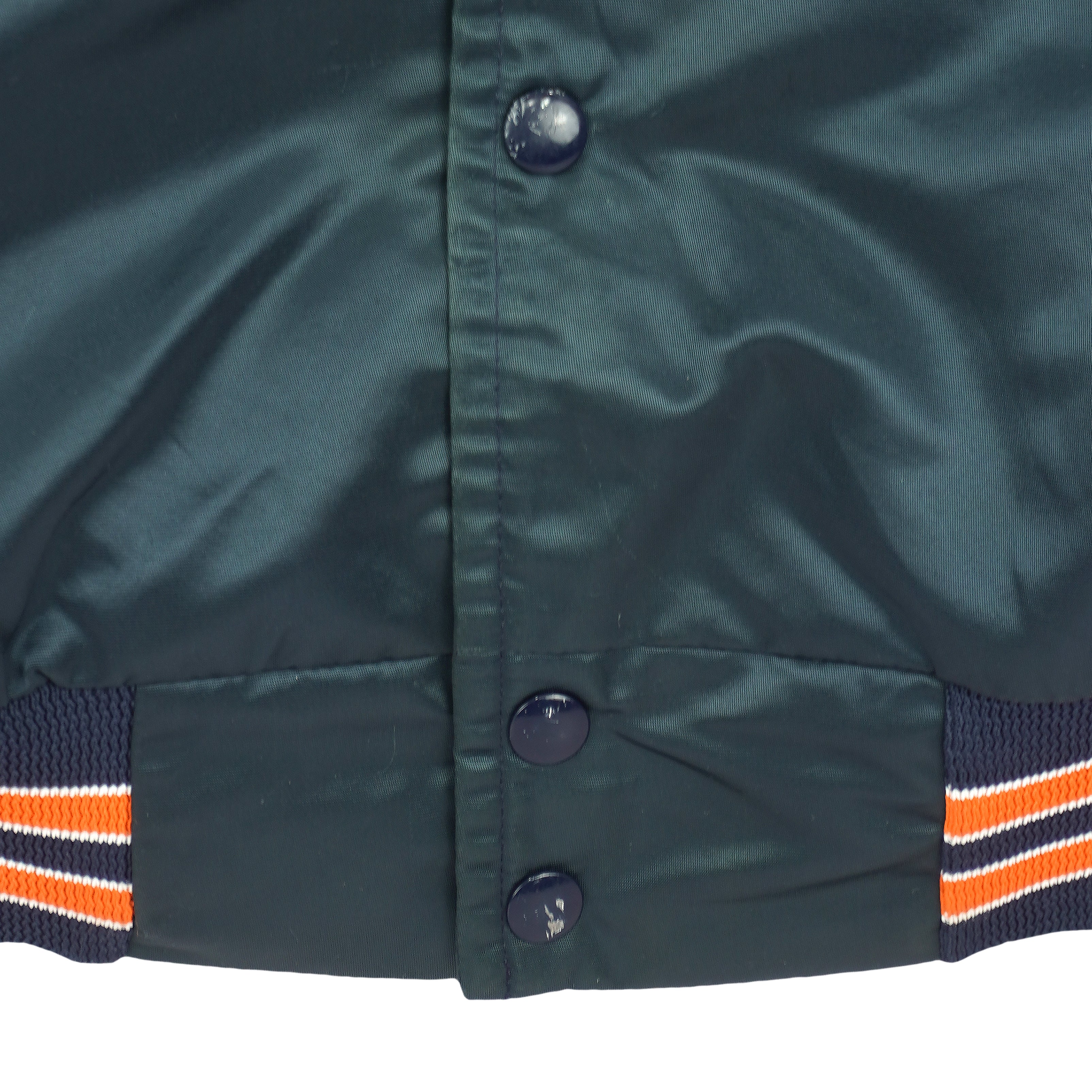 NCAA - Virginia Cavaliers Button Up Satin Jacket 1990s X-Large Vintage Retro