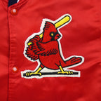 Starter - St. Louis Cardinals Big Logo Satin Jacket 1990s Small Vintage Retro Baseball