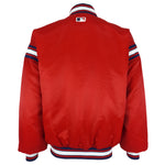 Starter (Diamond Collection) - Red Cleveland Indians Bomber Jacket 1990s Small Vintage Retro Baseball