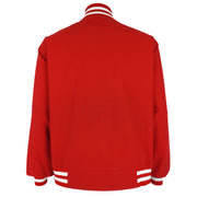 Disney - Red Mickey Mouse Button-Up Jacket 1980s Large Vintage Retro