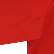 Disney - Red Mickey Mouse Button-Up Jacket 1980s Large Vintage Retro