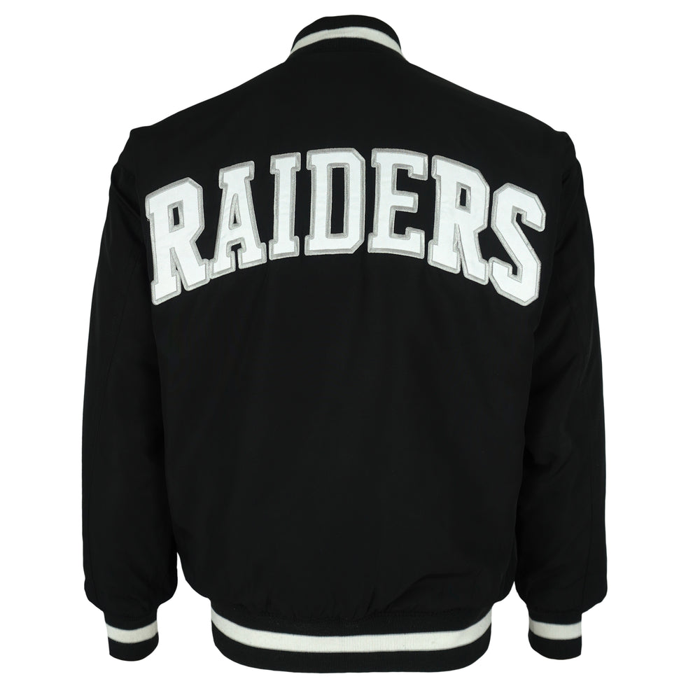 NFL - Los Angeles Raiders Embroidered Button Up Jacket 2000s Small Vintage Retro Football