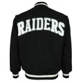 NFL - Los Angeles Raiders Embroidered Button Up Jacket 2000s Small Vintage Retro Football