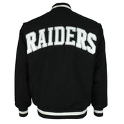 NFL - Los Angeles Raiders Embroidered Button Up Jacket 2000s Small Vintage Retro Football