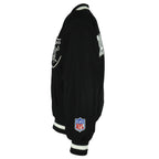 NFL - Los Angeles Raiders Embroidered Button Up Jacket 2000s Small Vintage Retro Football