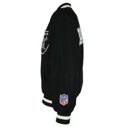 NFL - Los Angeles Raiders Embroidered Button Up Jacket 2000s Small Vintage Retro Football