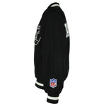 NFL - Los Angeles Raiders Embroidered Button Up Jacket 2000s Small Vintage Retro Football