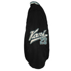 Karl Kani - Black Brooklyn N.Y.C Kani 23 Spell-Out Satin Jacket 1990s 3X-Large Vintage Retro