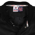 Karl Kani - Black Brooklyn N.Y.C Kani 23 Spell-Out Satin Jacket 1990s 3X-Large Vintage Retro