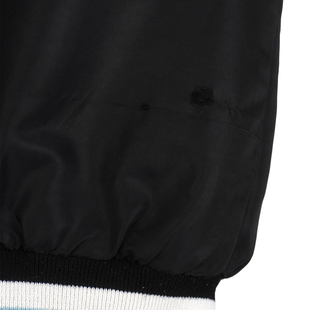 Karl Kani - Black Brooklyn N.Y.C Kani 23 Spell-Out Satin Jacket 1990s 3X-Large Vintage Retro