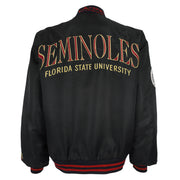 NCAA (Campri) - Florida State Seminoles Satin Jacket 1990s Small Vintage Retro