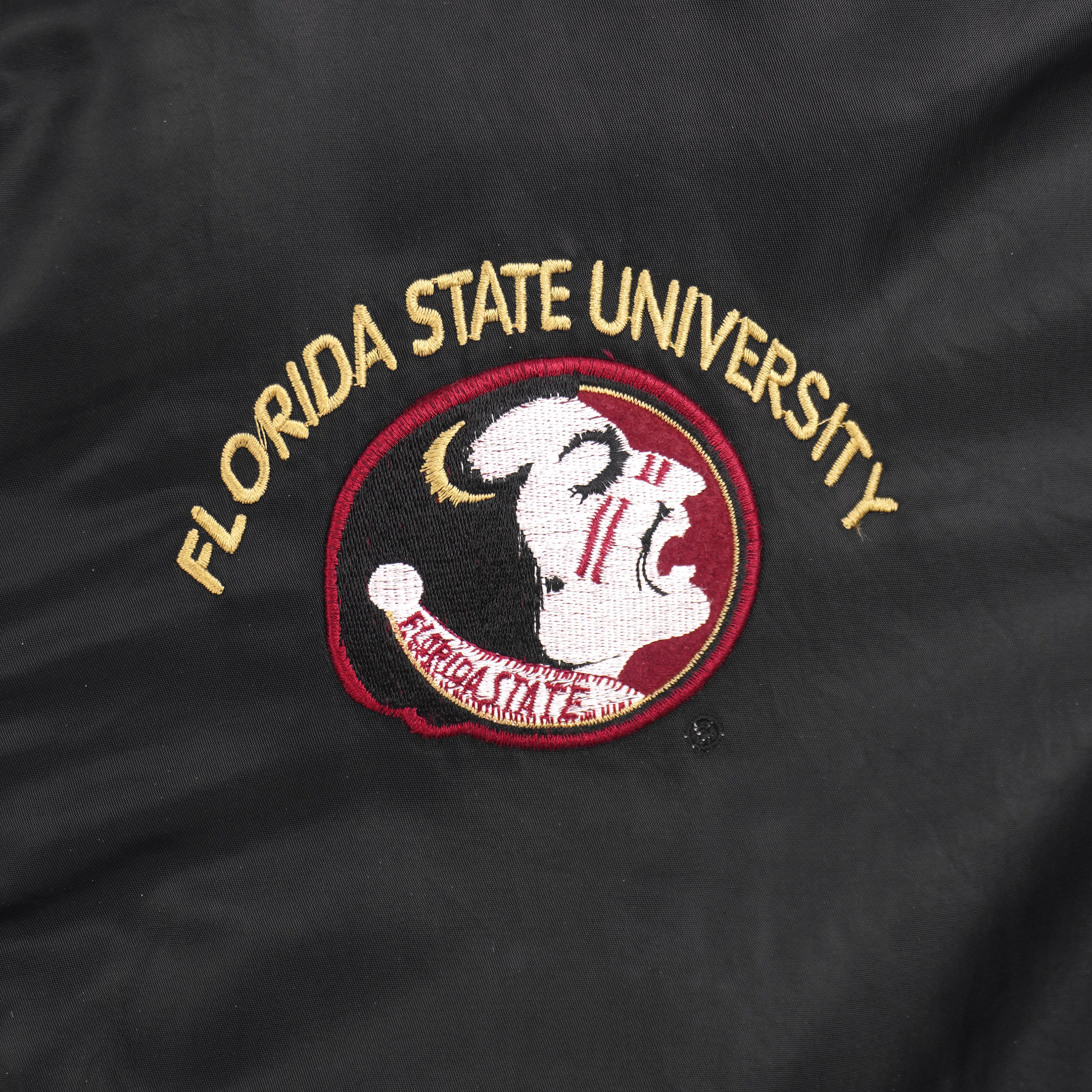 NCAA (Campri) - Florida State Seminoles Satin Jacket 1990s Small Vintage Retro