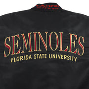 NCAA (Campri) - Florida State Seminoles Satin Jacket 1990s Small Vintage Retro