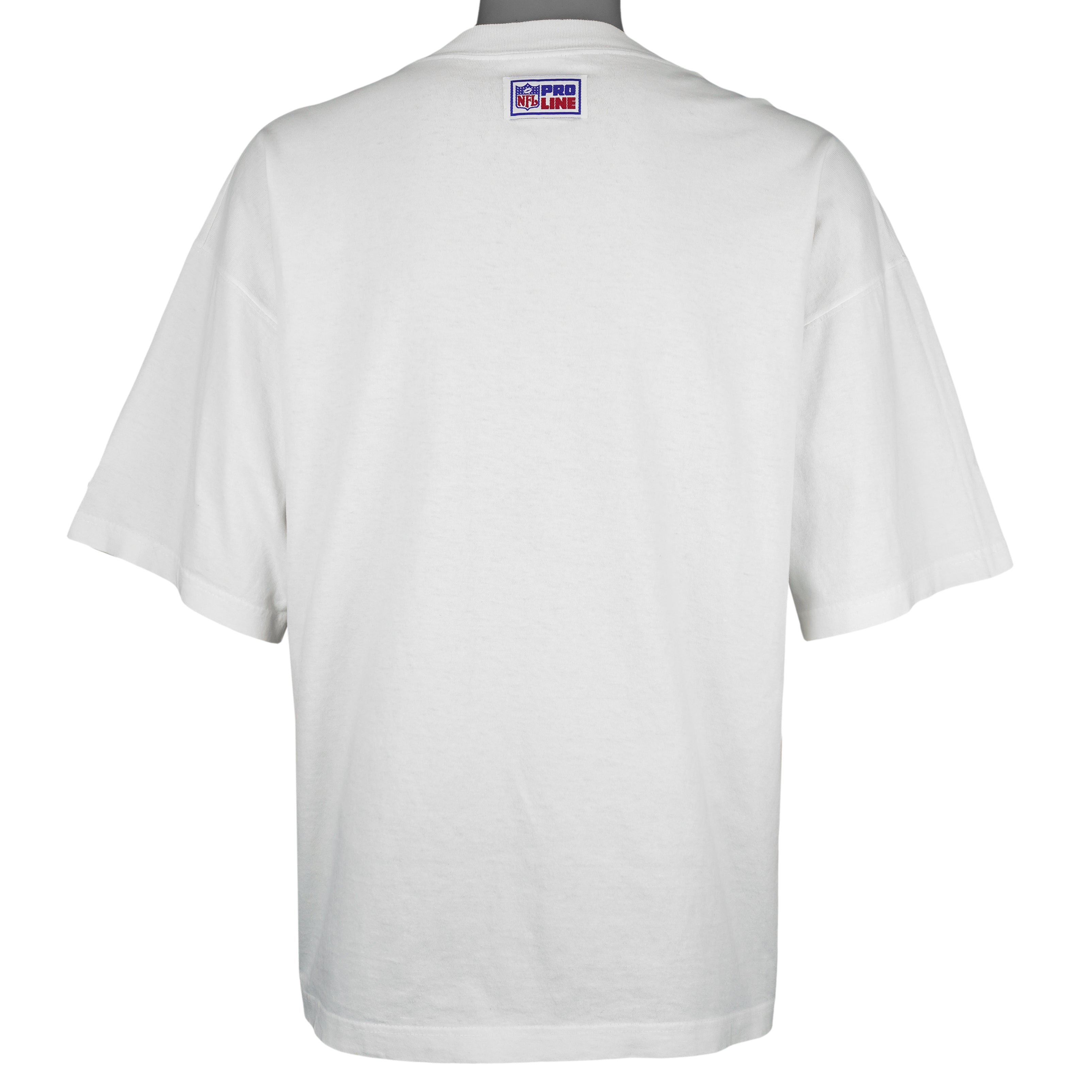 NFL (Logo Athletic) - Indianapolis Colts Spell-Out T-Shirt 1990s Large Vintage Retro Football