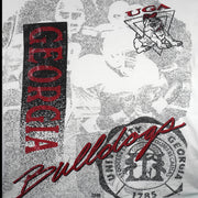 NCAA (Jerzees) - Georgia Bulldogs Single Stitch T-Shirt 1990s X-Large Vintage Retro 