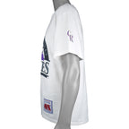 MLB (The Game) - Colorado Rockies Spell-Out T-Shirt 1990s Large Vintage Retro Baseball